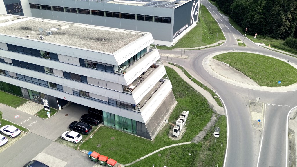 Drohnen Luftbild Bürogebäude
